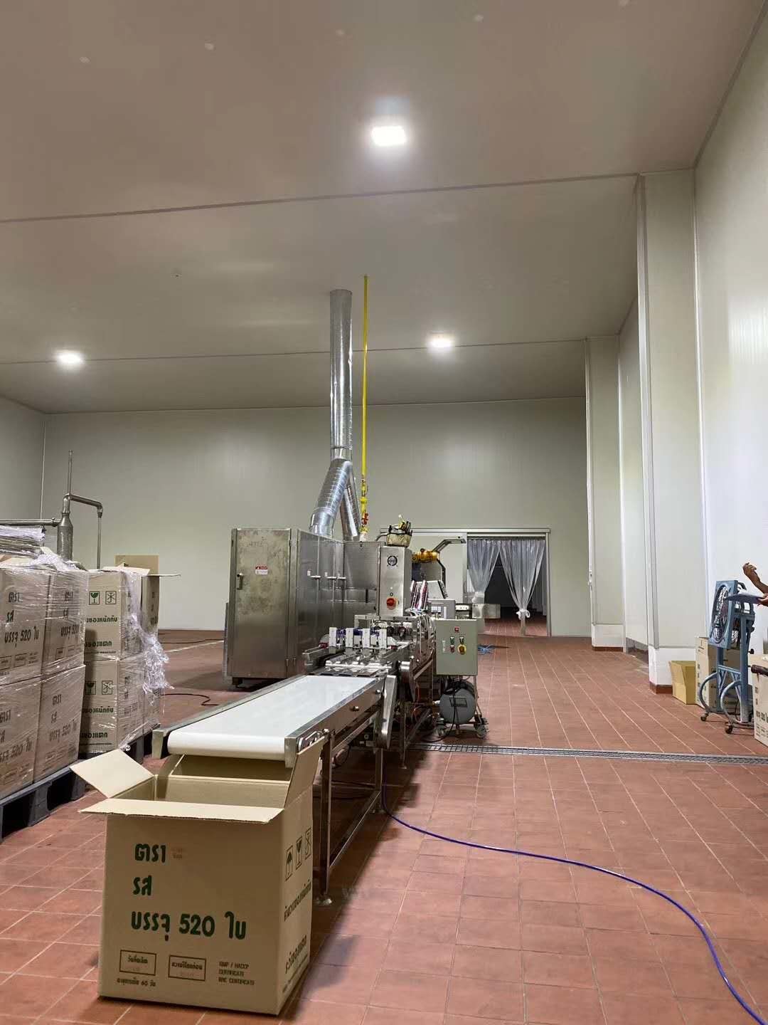 Multidimensional Waffle Ice Cream Cone Biscuit Making Machine / Rolled Sugar Cone Product Line