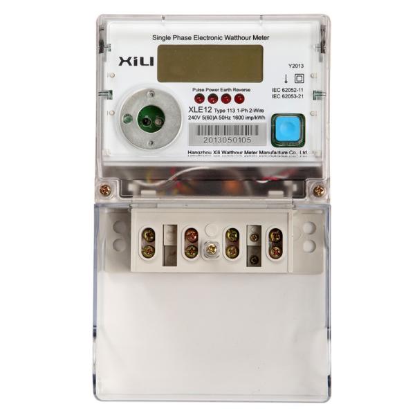 Cheap Multifunction Single Phase Energy Meter for sale