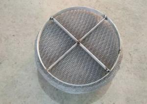 Quality Stainless Steel Laboratory knitmesh Demister Mesh Pad 115mm ISO9001-2015 wholesale
