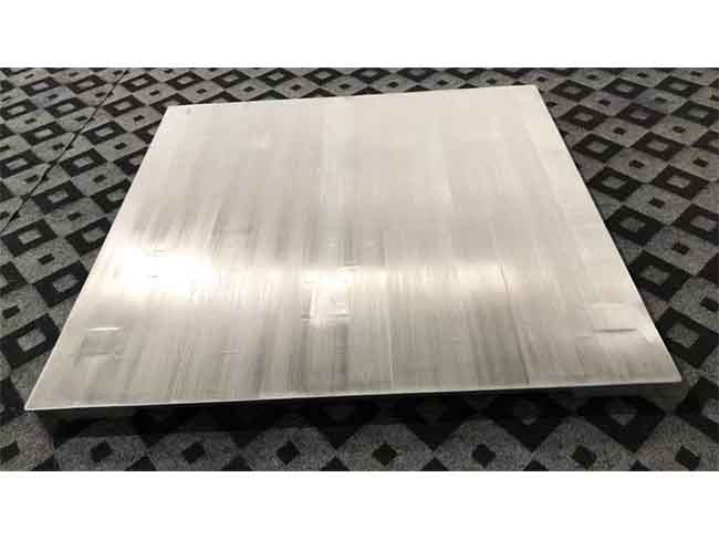 Stainless Steel Weighing Platform Floor Scale Industrial 2 Ton Anti Rust