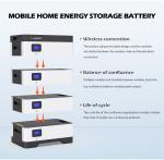 Home Lifepo4 Portable Powerwall System Battery 48V 5Kwh 10Kwh 10Kw 100Ah 200Ah