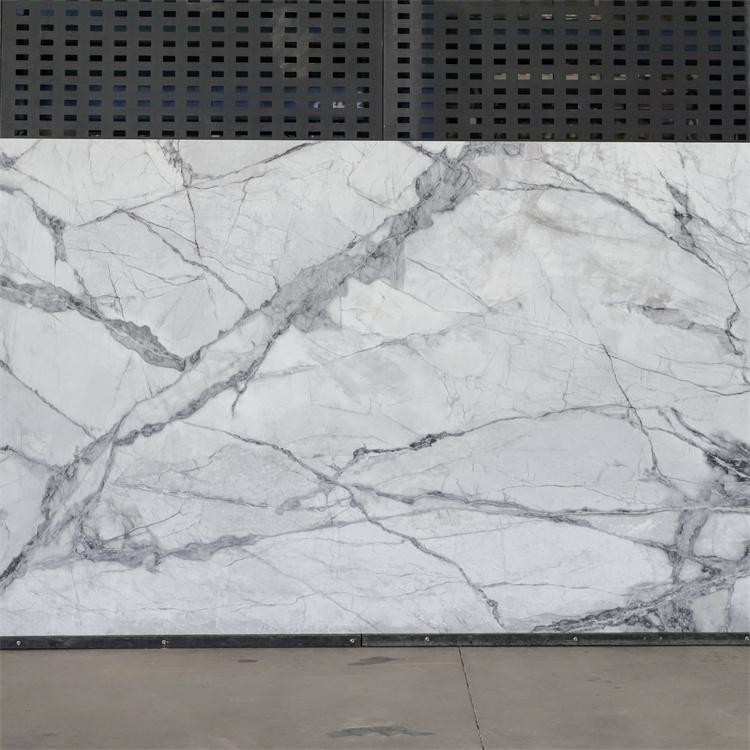 Water Absorption 0.04% Polished Glazed Sintered Stone Slab 3200x1600mm