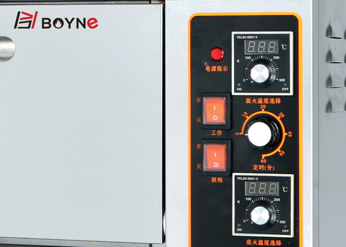 Stainless Steel Three Deck Electric Bread Bakery Oven