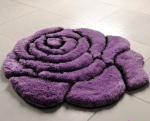 Romantic Rose 3D Polyester Shaggy Carpet Strench Yarn Mixed (3225)