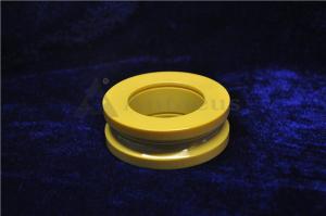 Quality Yellow Custom Ceramic Parts Abrasion Resistant Zirconia Ceramic Components wholesale