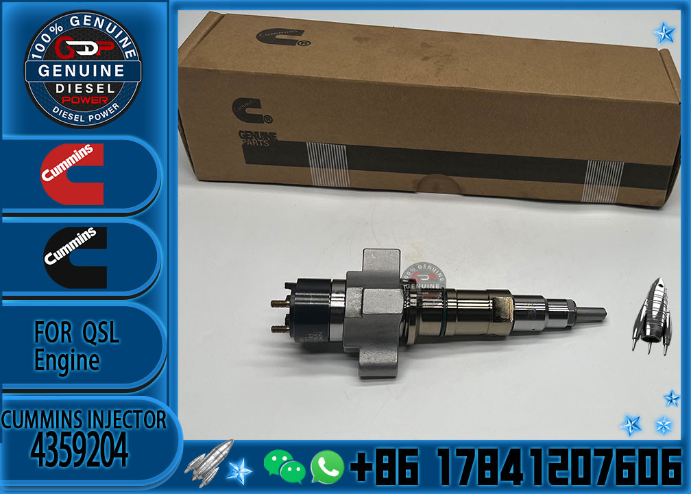 Fuel Injector Nozzle 4359204 Diesel Injection 4359204 For Cummins 6C8.3/QSL9 Common Rail Injector 4359204