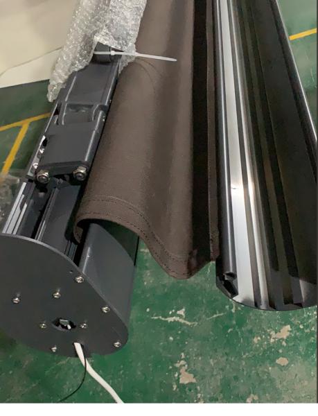 retractable awning fold arm full cassette awning LED aluminum frame awning