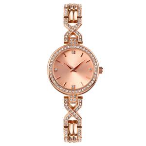 Quality OEM Genuine Diamond Quartz Watch , 200mm Stainless Steel Diamond Watch wholesale