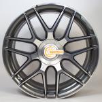 Forged Titanium Grey 7.5J Mercedes 20 Inch Amg Wheels Rims Lightweight