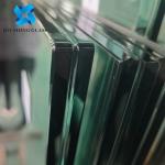 Rectangular Tempered Laminated Glass 6.38mm PVB Film Safety Glass