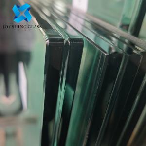 Quality Rectangular Tempered Laminated Glass 6.38mm PVB Film Safety Glass wholesale