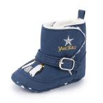 Wholesale winter warm cotton animal penguin prewalker infant baby boots