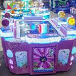 55 Inch 6 Players Child-Parents Amusement Lottery Ticket Arcade Kids coin