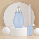 Customized Colors Soft Infant Nasal Aspirator Babies Newborn Nose Cleaner