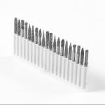 Tungsten Carbide File- 0.118" (3mm) Shank, Rotary Tool Cutting Burrs