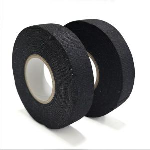 Quality Black Flannelette Packing Adhesive Tape Wire Harness Cloth Tape 15m wholesale