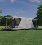 38 M2 Aluminum Intelligent Space Capsule House Future Of Personalized Homestays