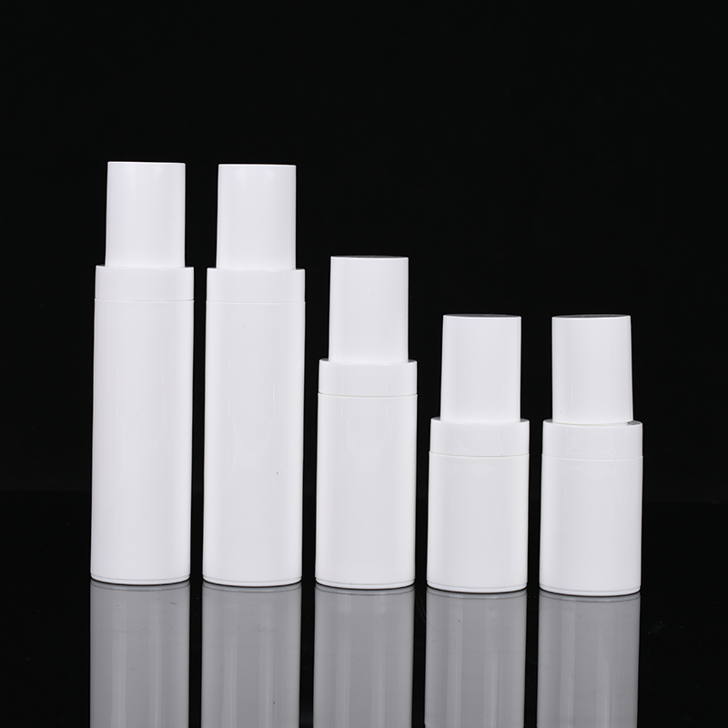 Clear PP Dispensing Airless Cosmetic Bottle Propellant Free 12ml