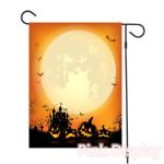 Pink Display Silkscreen Decorative Halloween Flags