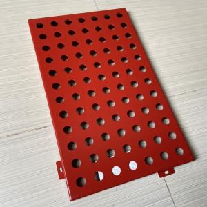 Quality Customized Perforated Aluminum Building Veneer Outdoor Cladding Panels ODM wholesale