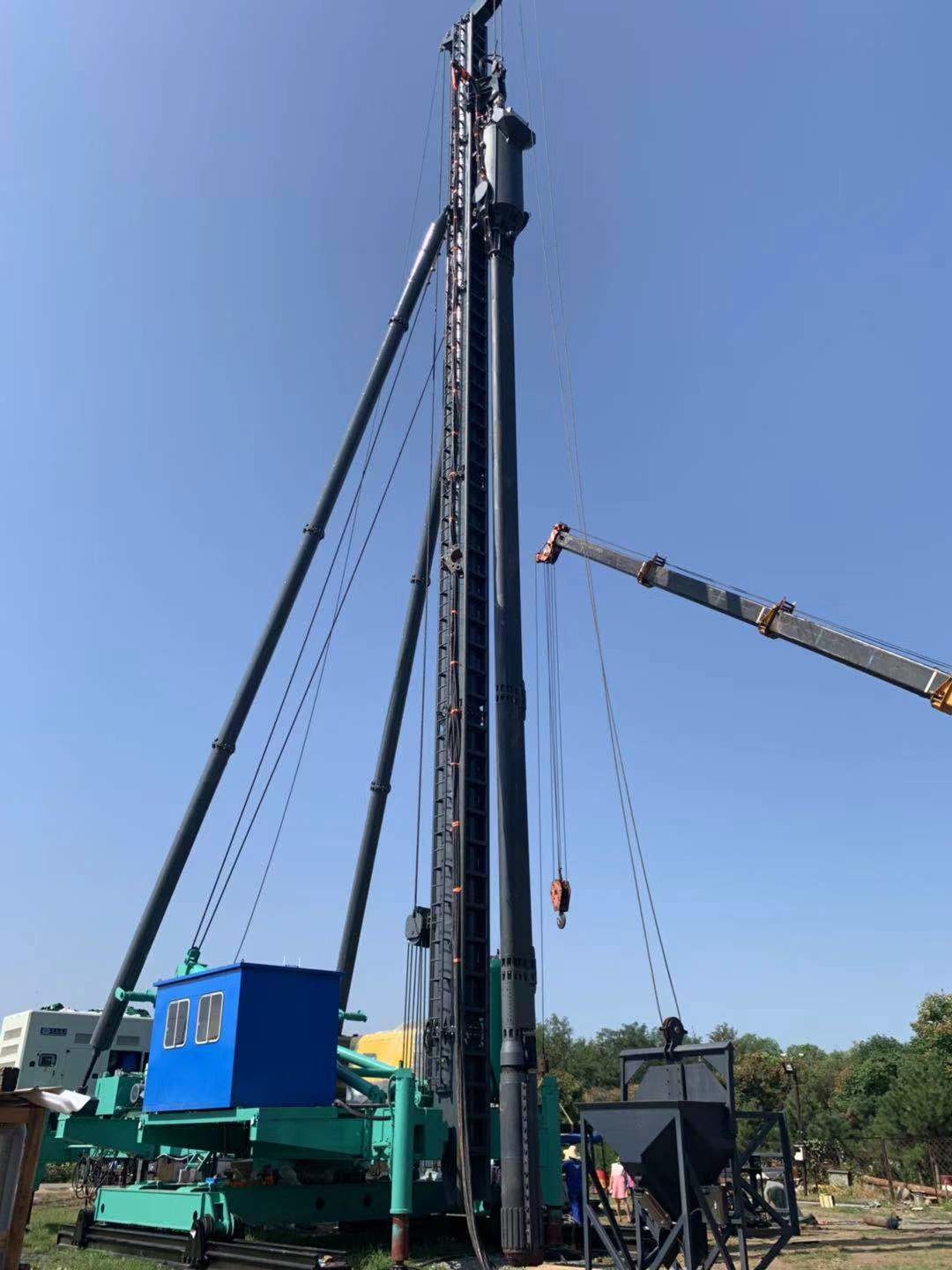 High Performance Bottom Feed Vibroflot Circulating Water Cooling For Vibroflotation Stone Pile