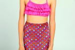 Realistic Swimmable Mermaid Tails , Girls Mermaid Tail Swimsuit 3 - 14 Year Old