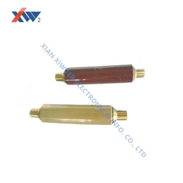 16.5mm X 30.5mm High Voltage 12KVAC 200pF Ceramic Display Capacitor Mandrel ±20％