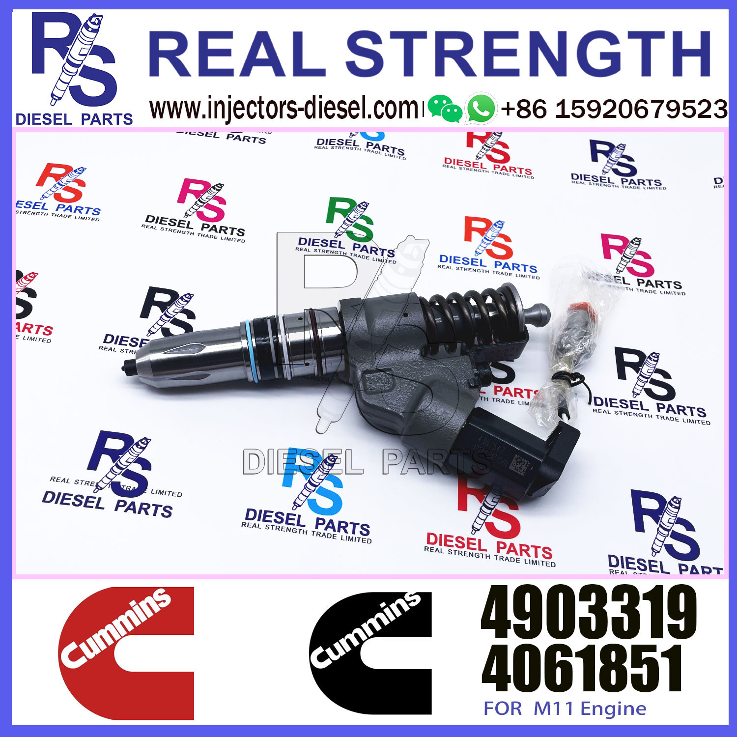 Fuel Injecteur Injector 4903319 4903472 4928171 For Cummins M11