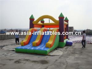 Quality Inflatable slide bouncer castle obstacle combo sport wholesale