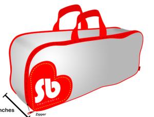 Quality SGS 7P Zippered Gift Bags PVC Clear Plastic Zip Bags For Travel 0.15mm wholesale