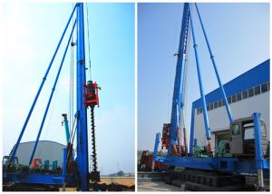 Quality Screw Borehole Drilling Rig Max Depth 34meters Crawler Movement Way wholesale