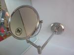 bath wall mounted makeup mirror