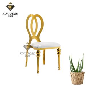 Quality Customized Cushion Restaurant Stainless Steel Chair 43*50*90cm wholesale