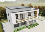 Quality Eco Friendly Prefabricated Light Steel Frame House Luxury Villa For