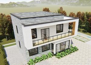 Quality Quality Eco Friendly Prefabricated Light Steel Frame House Luxury Villa For Family wholesale