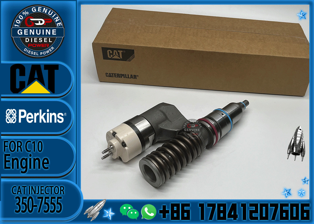 Excavator injector 3507555 c12 injector 350-7555 20r-0056 for caterpillar c12 injector