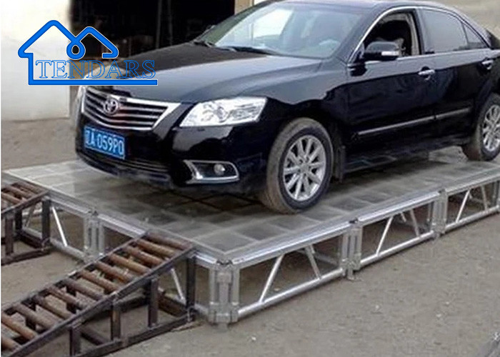 Hot-Sale Customized Aluminum Stage Truss,Aluminum Moving Stage,Pop Out Door Stage Platform For Concert