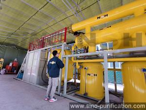 Quality 50KW Recycling Vacuum Oil Filter Machine 3T/D Lubricant Oil Filtration Machine wholesale