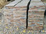 2-2.5cm Thickness Rust 150x600mm Interior Stacked Stone