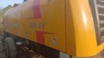 Yellow Used Sany Trailer Mounted Concrete Pump 180KW HBT8018C