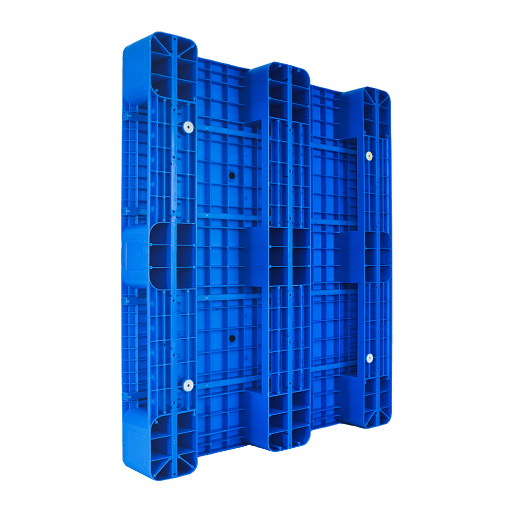Dynamic Cargo Storage Pp Plastic Pallet with ISO9001 Certificate and Single Faced Style