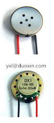 Cheap 15mm Mini speaker  8ohm mobile speaker DXI15N-RB for sale