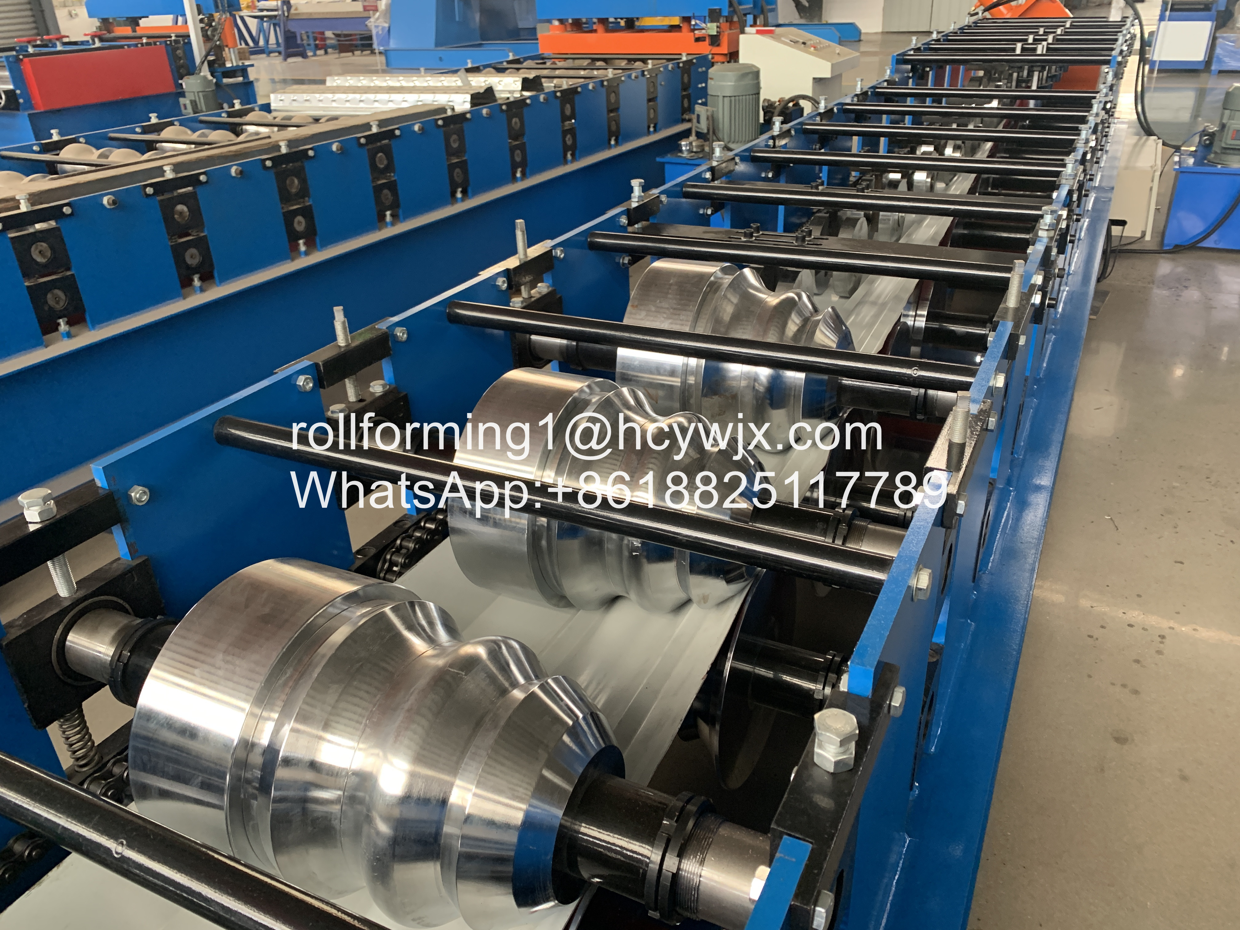 PPGI 0.3mm 10m/Min Gutter Roll Forming Machine