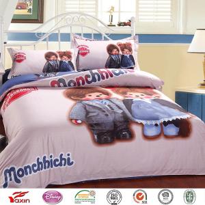 Quality Hot sale bedding sheet sets,kids Microfiber Polyester bed linen.Home textiles manufacturer china wholesale