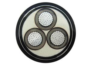 Quality Al / Cu stranded conductor XLPE insulation SWA/STA MV power cable wholesale