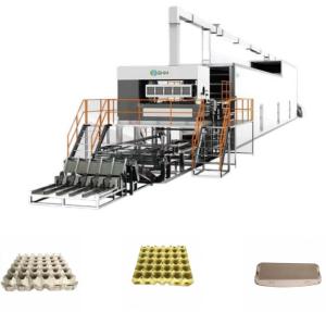 Quality Best Fully Automatic Industrial Paper Pulp Tray Making Machine wholesale
