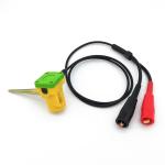 Single Geophone 4.5Hz Horizontal in waterproof land case with Mueller Clips