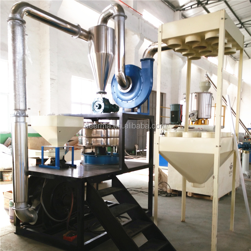 SMF-500 Plastic Auxiliary Equipment 380V 50HZ PVC Pulverizer Machine For PVC Pipe / PVC Profile