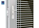Fancy Exterior Stainless Steel Security Doors Wooden Steel Door