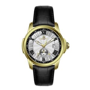 Quality Black Stainless Steel Mens Watch , Mens Stainless Watches 5ATM wholesale